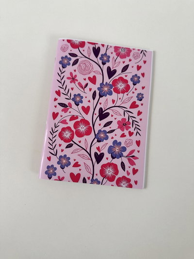 Libretas A6 Flores Rosas