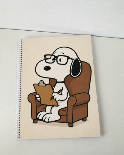 Cuaderno Snoopy Psicologo