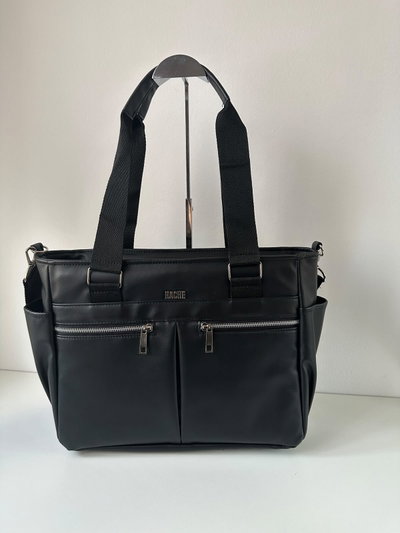 Bolso Lena Ecocuero Negro 