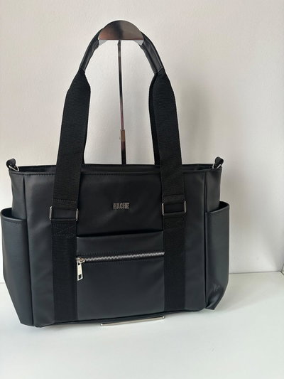 Bolso Aura Ecocuero Negro