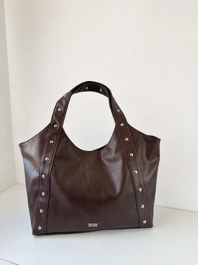 Bolso Blair Ecocuero Chocolate 
