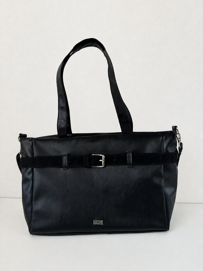 Bolso Emilia Ecocuero Negro 