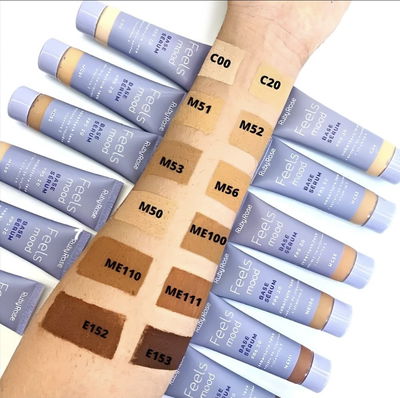 Base Serum Ruby Rose Feels Mood | Maquillaje con Tratamiento y Acabado Natural