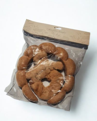 Set de Vincha y Scrunchie de Plush - Accesorio Skincare y Makeup