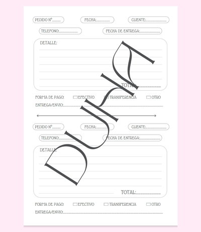 ARCHIVO DIGITAL - AGENDA DE PEDIDOS