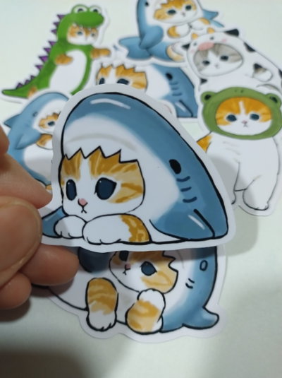 Stickers gatito 