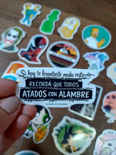 Combo Stickers luzu tv 