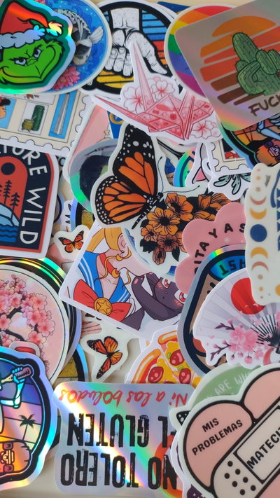 30 stickers a elección 