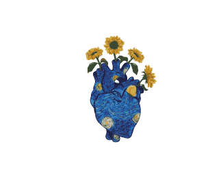 Corazón Van Gogh
