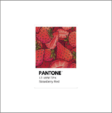 Pantone frutilla