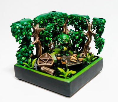 Diorama -Creature from the black lagoon-