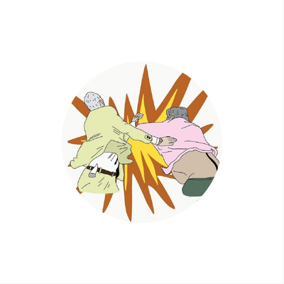 Pelea Mauro Viale y Samid