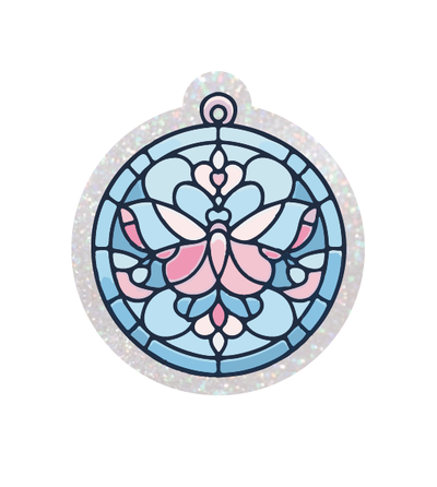 Mariposa vitral