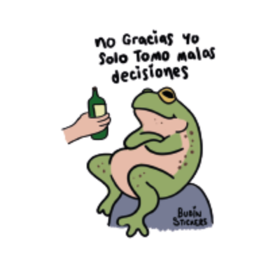 "Solo tomo malas decisiones"