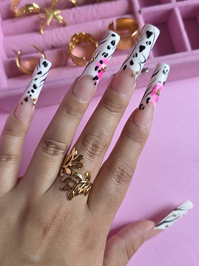 Anillo Hojas