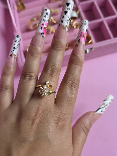 Anillo Antiestres Giratorio Florilu