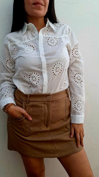 Camisa broderie 
