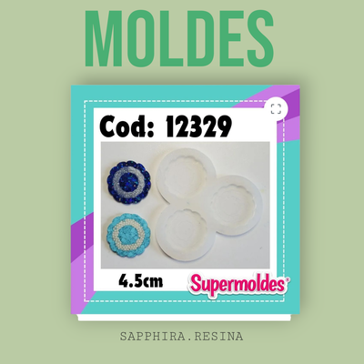 Escarapelas x3 redondas grandes modelo 1