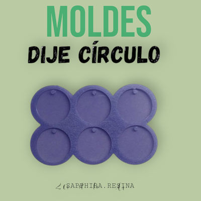 Dije circulo x 6