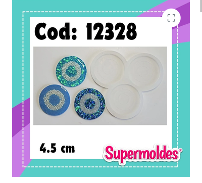 Escarapelas x3 redondas grandes modelo 2