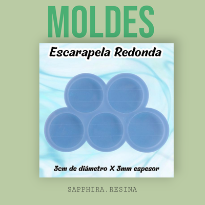 Escarapelas x 5 redonda