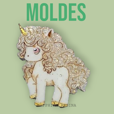 Unicornio 2u 4,5cm alto 