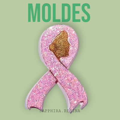 Lazo de la mujer con centro de rostro en relieve 5,5cm