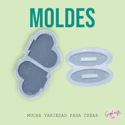 Molde corazón más moldes base