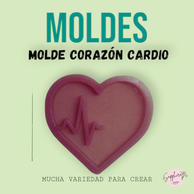 Molde corazon cardio