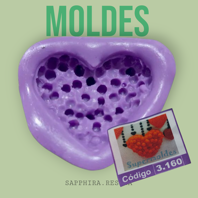 Molde corazon