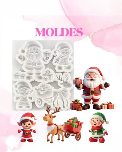 MOLDE NAVIDAD MODELO 3