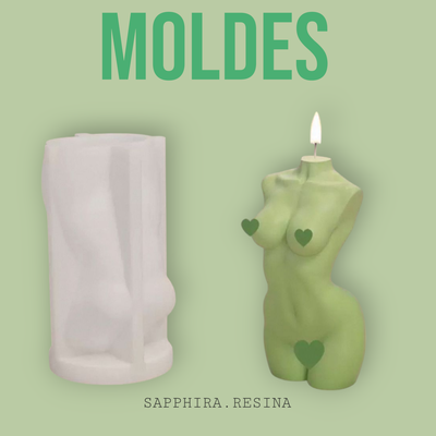 Molde cuerpo de mujer