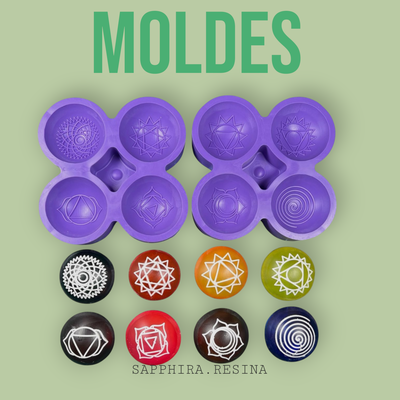 Simbolos esferas (2 moldes)