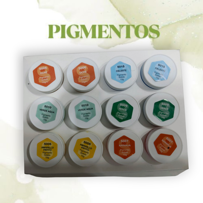 Pigmentos sólidos en crema 10 GR