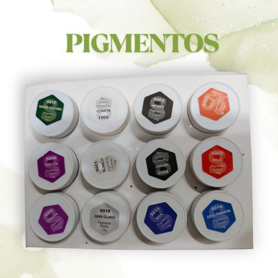 Pigmentos sólidos en crema 10 GR