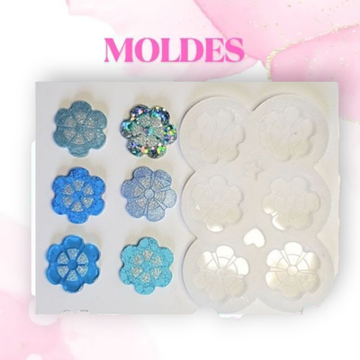 Escarapelas x 6 flores