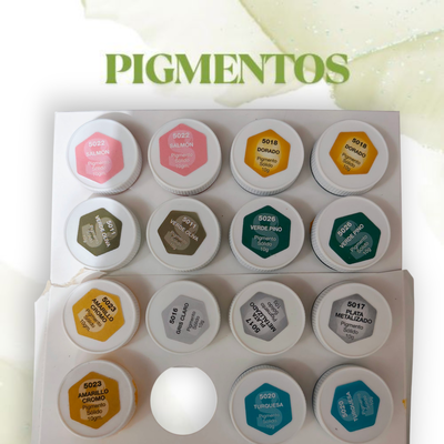 Pigmentos sólidos en crema 10 GR