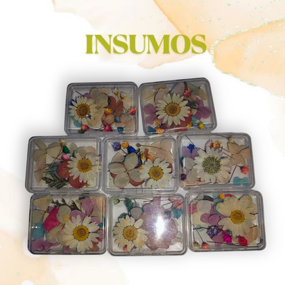 Mini cajita de flores