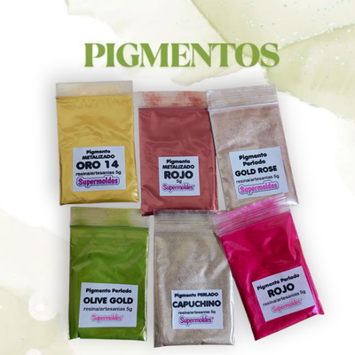 Pigmentos metalizados y perlados