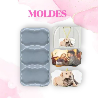 Placas x 3 (Joyería y llaveros)