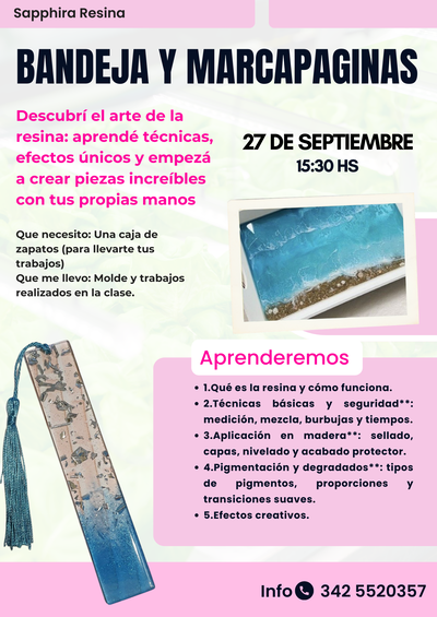 CURSO INICIACION MADERA Y MOLDE 27 DE SEPTIEMBRE 