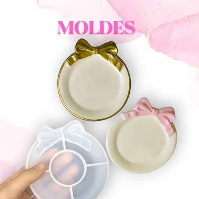 Plato con moño ( ACCESORIOS)