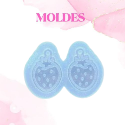 Molde para aros frutillas