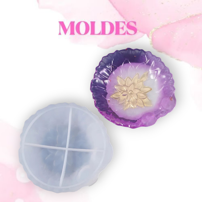Molde plato flor ( ACCESORIOS)