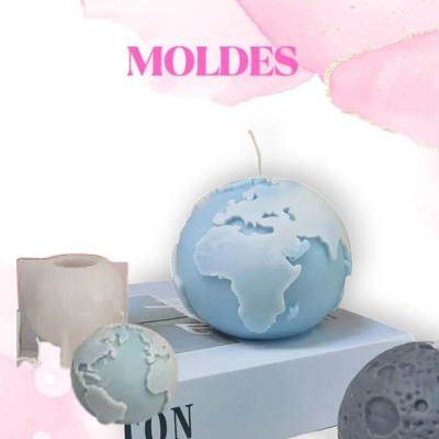 MOLDE SILICONA MUNDO
