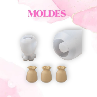 MOLDE SILICONA FLORERO BOCA ONDULADA (FLOREROS)