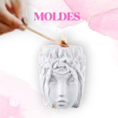 MOLDE SILICONA VELON ROSTRO MUJER