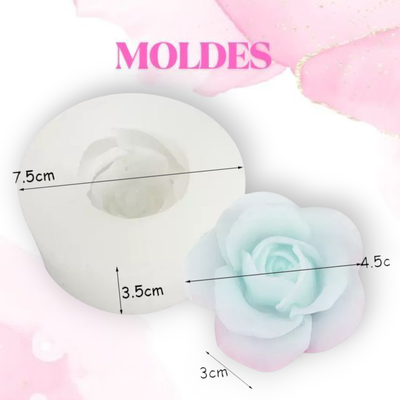 MOLDE SILICONA ROSA MOD.2C3
