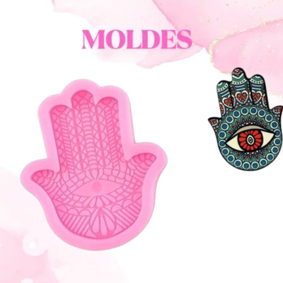 MOLDE SILICONA MANO FATIMA