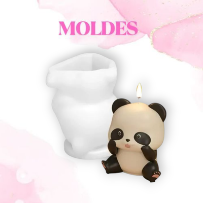 MOLDE SILICONA OSITO PANDA (25U3)